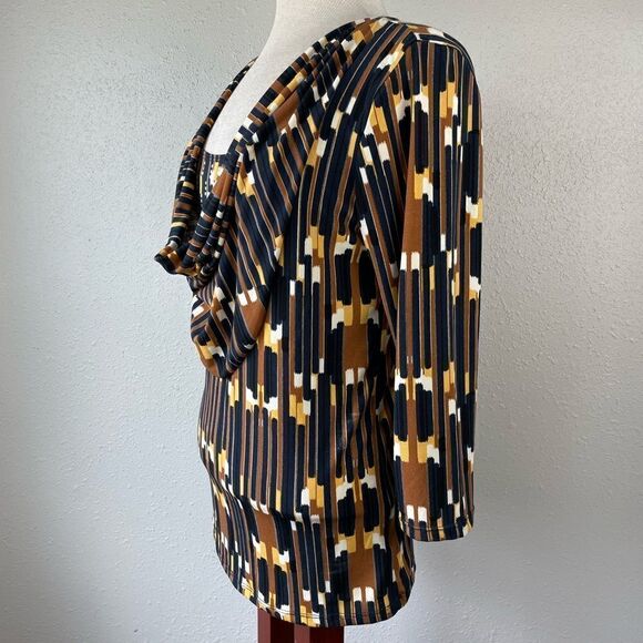 Ellen Tracy Blouse Top Size M EUC - Picture 4 of 8